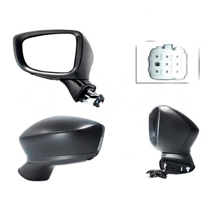 ESPEJO MAZDA 2 2016 A 2022  ELECT T NEG P/PINTAR C/DESEMPAÑANTE 6 PINES IZQ