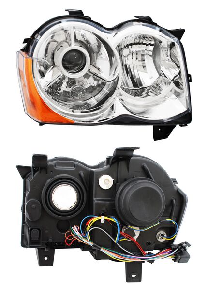 [CS290-A001R] FARO JEEP GRAND CHEROKEE 2008 AL 2010 TIPO XENON DER TYC