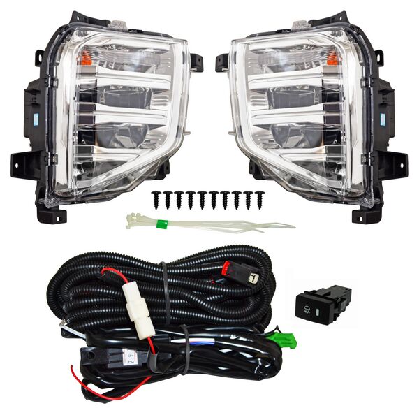 [MB1002-LED] FARO AUX MITSUBISHI PICK UP L200 2020 Al 2022 LEDS JGO CNA