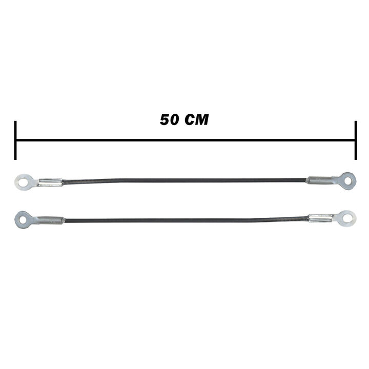 CHICOTE TAPA BATEA (CAJA) VOLKSWAGEN POINTER PU 1999 AL 2009 JGO *G
