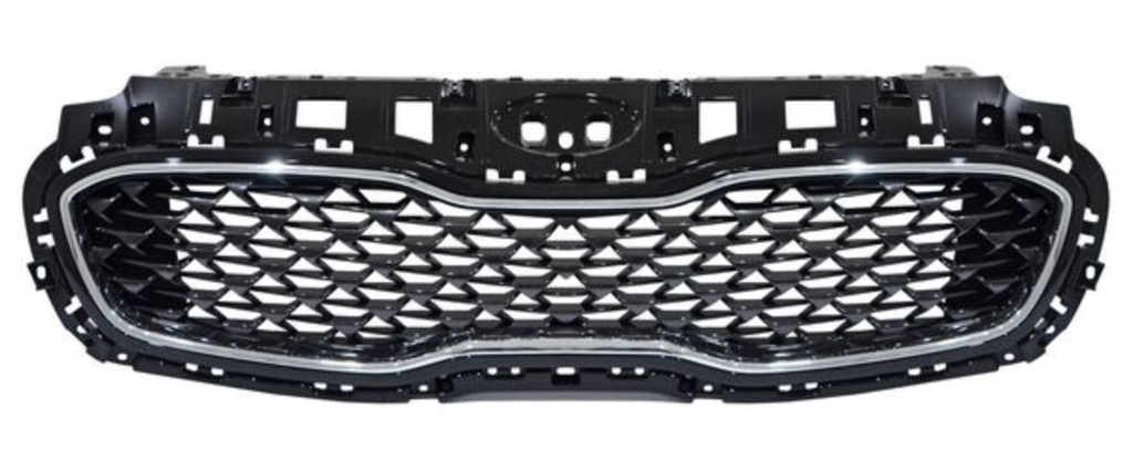 PARRILLA KIA SPORTAGE 2019 AL 2022 GT-LINE GRIS C/FILO CROMADO