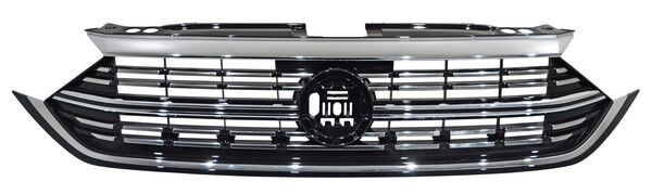 PARRILLA VOLKSWAGEN JETTA 2022 AL 2024 C/MOLD CROMADA C/HOYO P/SENS