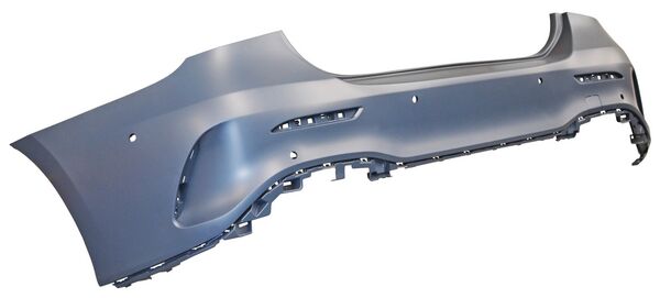 FASCIA (DEFENSA) TRAS MERCEDES BENZ CLASE A 2019 AL 2020 AMG 4P C/HOYO P/SENS