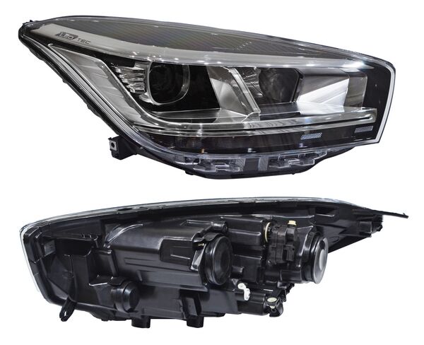 FARO CHIREY TIGGO 4 PRO 2022 AL 2024 FILO SUP NEGRO LEDS DER