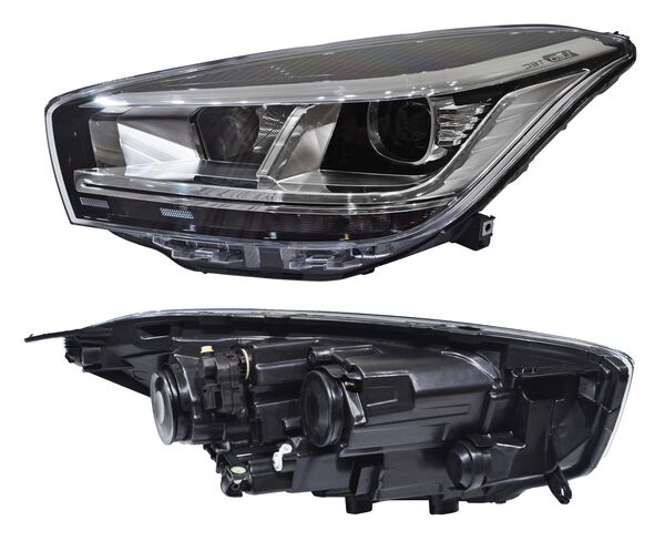 FARO CHIREY TIGGO 4 PRO 2022 AL 2024 FILO SUP NEGRO LEDS IZQ