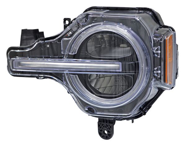 FARO FORD BRONCO 2021 AL 2022 C/LUZ DE DIA C/REFLEJANTE AMBAR IZQ TYC