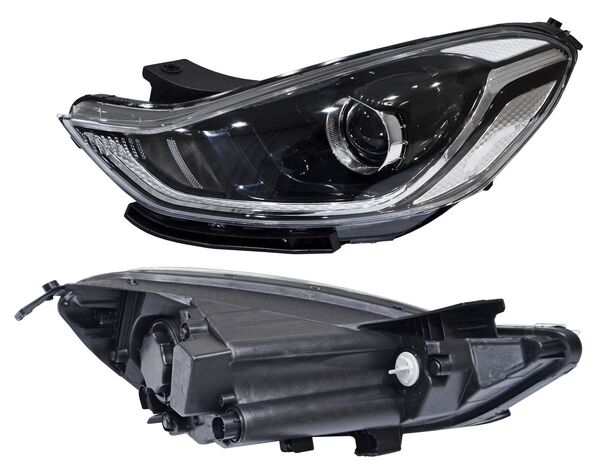 FARO HYUNDAI GRAND I10 2021 AL 2023 C/LUPA C/MOTOR IZQ