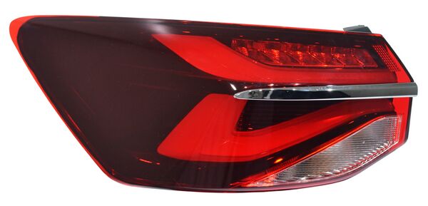 [CVCCA22ECL] CALAVERA CHEVROLET CAVALIER 2022 AL 2024 FILO CROM LEDS EXT IZQ CNA 