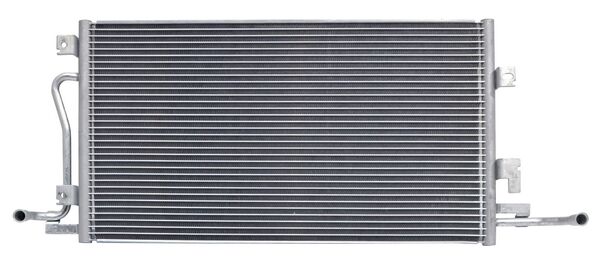 CONDENSADOR FORD ECOSPORT/ FIESTA 2003 AL 2010  L4 1.6 LTS S/SECADOR 23 3/4X12 1/8X16MM ALUMINIO SOLDADO SISSOKO