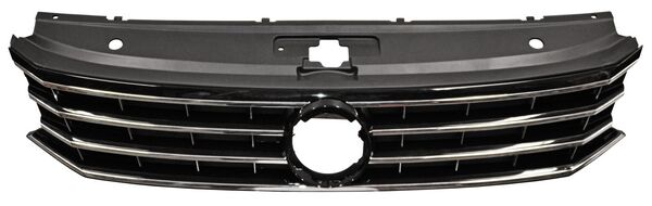 [PVPA16N] PARRILLA VOLKSWAGEN PASSAT 2016 AL 2018  F/SUP NEGRO