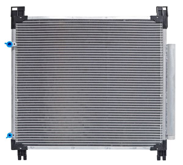 [COTPU16T] CONDENSADOR TOYOTA HILUX 2016 AL 2022 L4 2.7 LTS AUT/STD C/SECADOR TOMA LINEAL 23 1/4X20X16MM ALUM SOLD