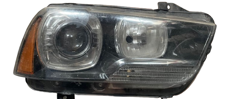 FARO DODGE CHARGER SRT 2011 AL 2014 C/LUPA IZQ DESMONTADO ORIGINAL