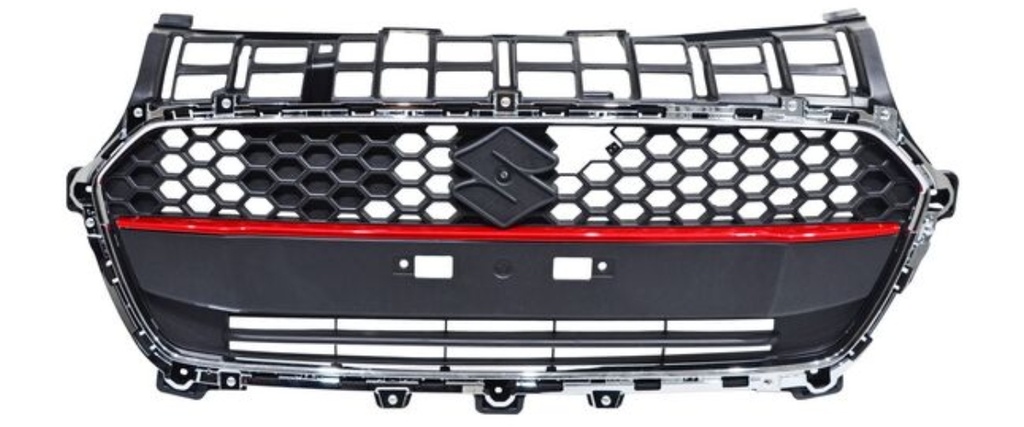 [PASU-SW18-FR] PARRILLA SUZUKI SWIFT 2018 AL 2024 C/MOLD ROJA TW