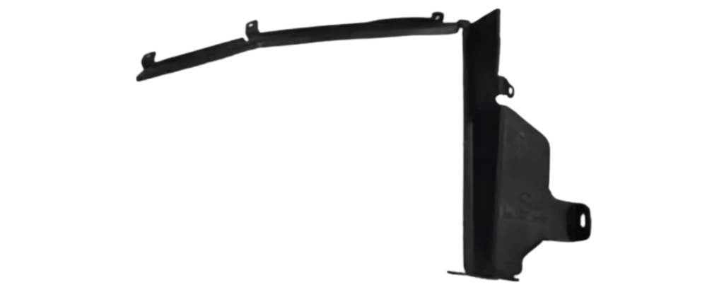 TOLVA (DEFLECTOR) RADIADOR CHEVROLET CHEVY C2/ C3 2004 AL 2012 LAT IZQ ORIGINAL COD. 90387069