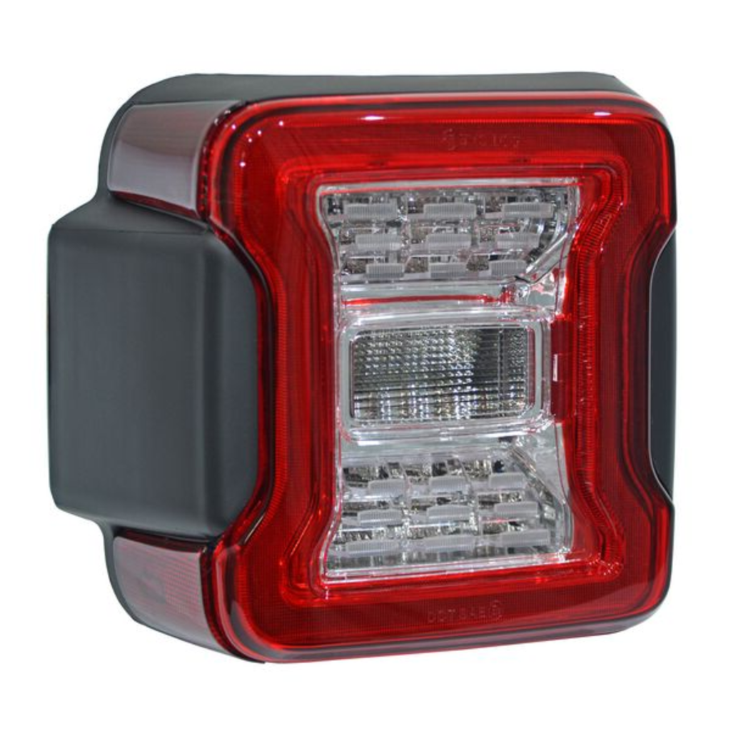 [CAJE-WR07-L2] CALAVERA JEEP WRANGLER 2007 AL 2017 LEDS IZQ