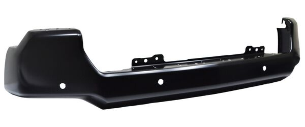 DEFENSA CHEVROLET PU 2019 AL 2023 2500/3500 C/HOYO P/SENS NEG DEL