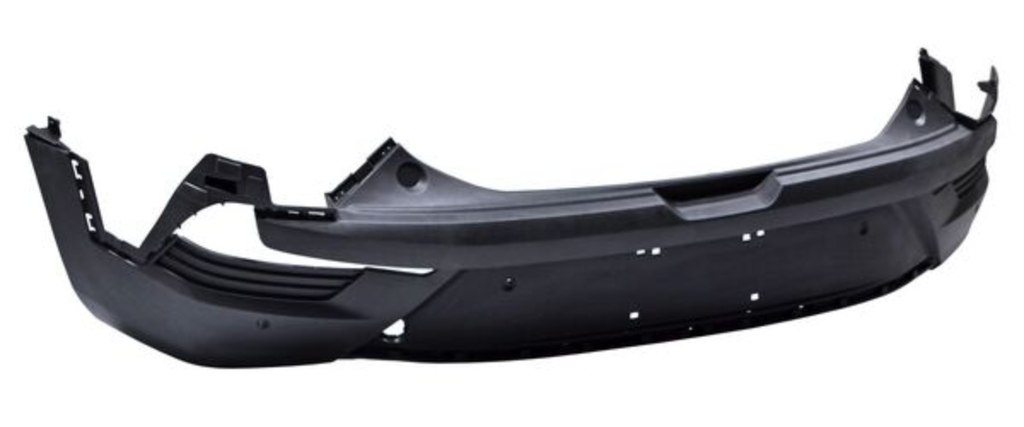 [FAJA-S421-CHS4] FASCIA (DEFENSA) JAC SEI 4 PRO 2021 AL 2025 C/HOYO P/SENS TRAS