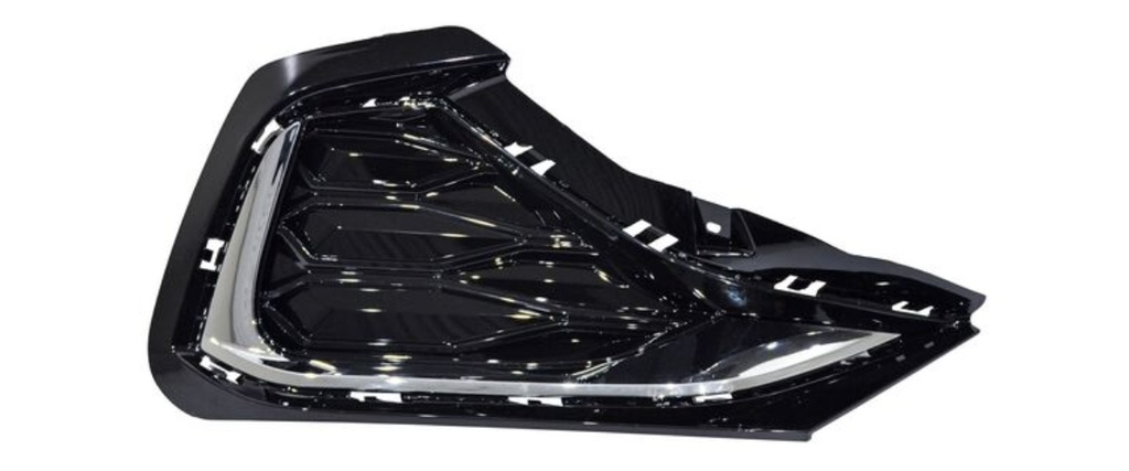 REJILLA (PARRILLA) CHEVROLET CAVALIER 2022 AL 2024 CROM DER