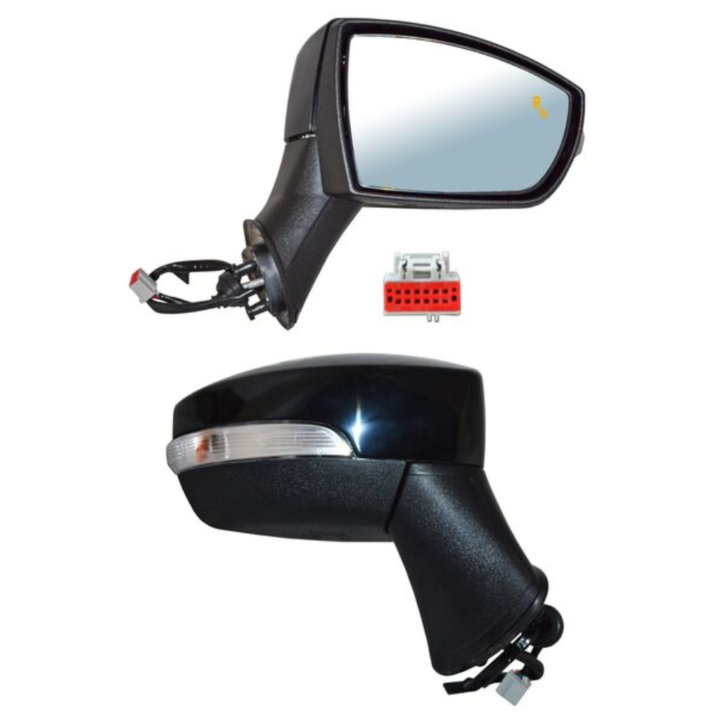 ESPEJO FORD ECOSPORT 18-21 ELECT P/PINT C/SENSOR PUNTO CIEGO C/DIRECC C/DESEMP 9 PINES DER