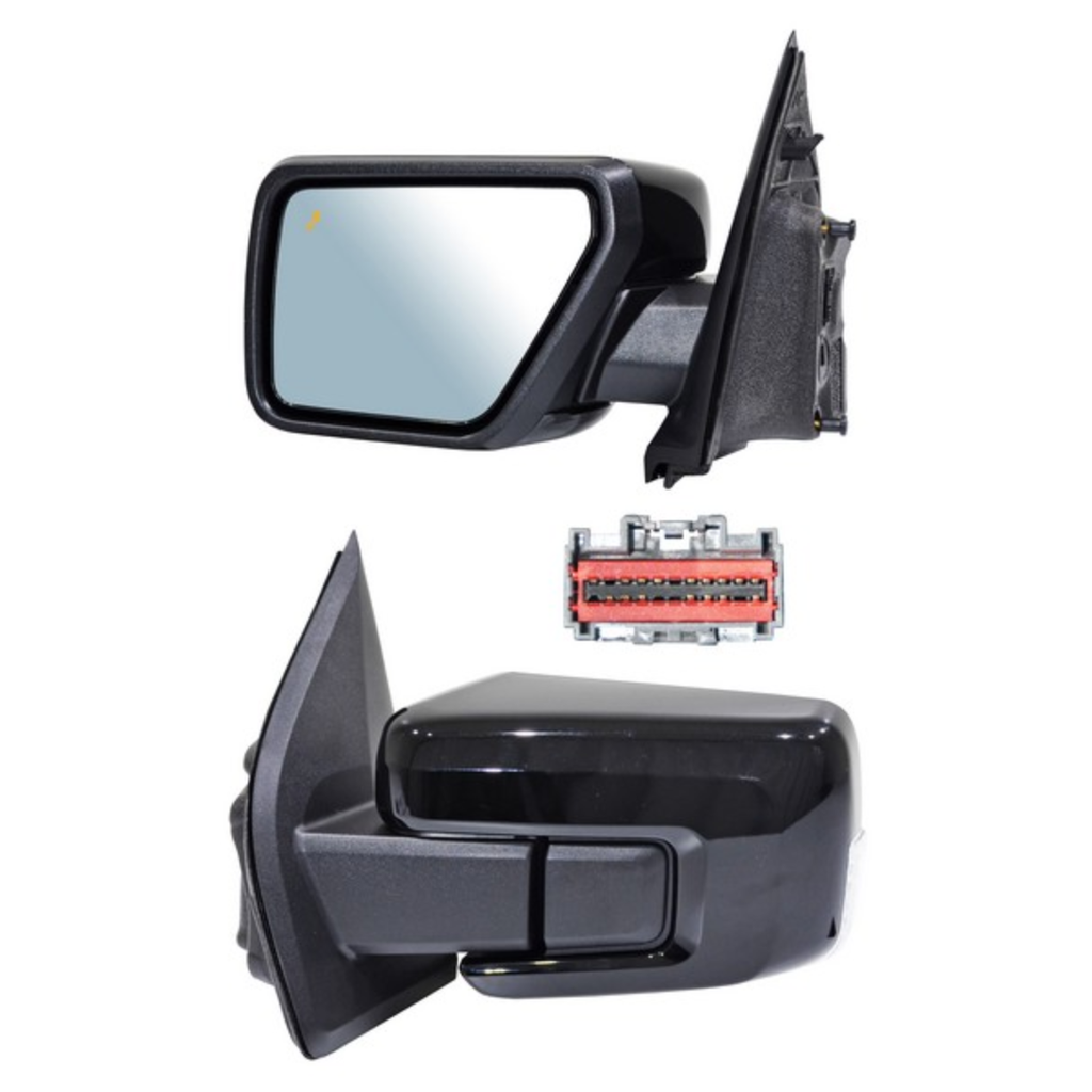 ESPEJO FORD PU/ F150 2021 AL 2024 ELECT P/PINT C/DIRECC C/DESEMP C/LUZ INF C/SENS PUNTO CIEGO C/MEM AUTOABATIBLE 16 PINES IZQ