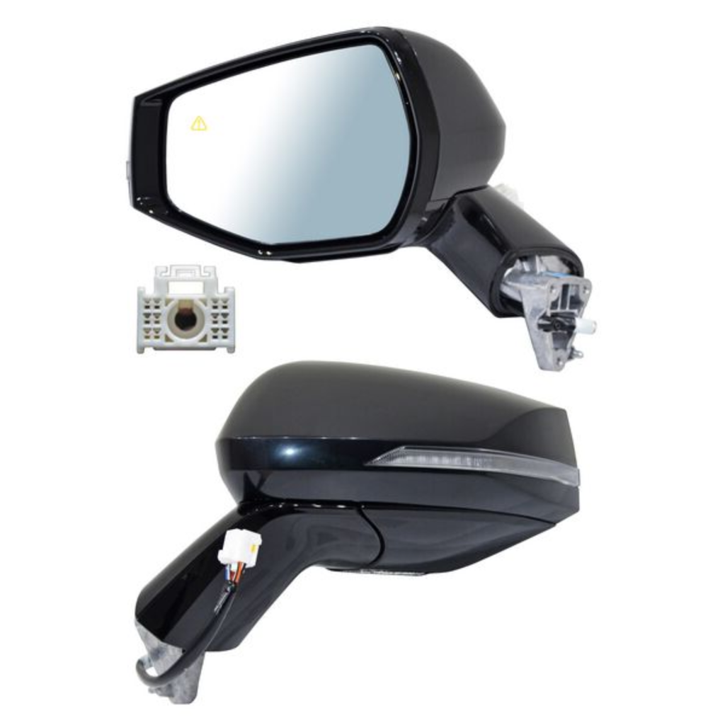 ESPEJO KIA SPORTAGE 2023 AL 2025 ELECTRICO P/PINT BASE NEG C/DESEMP C/DIRECC C/SENSOR PUNTO CIEGO 8 PINES IZQ