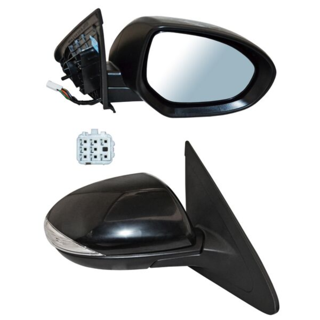 ESPEJO MAZDA 3 2010 AL 2013 ELECT P/PINT C/DESEMP C/DIRECC C/SENSOR PUNTO CIEGO 8 PINES DER