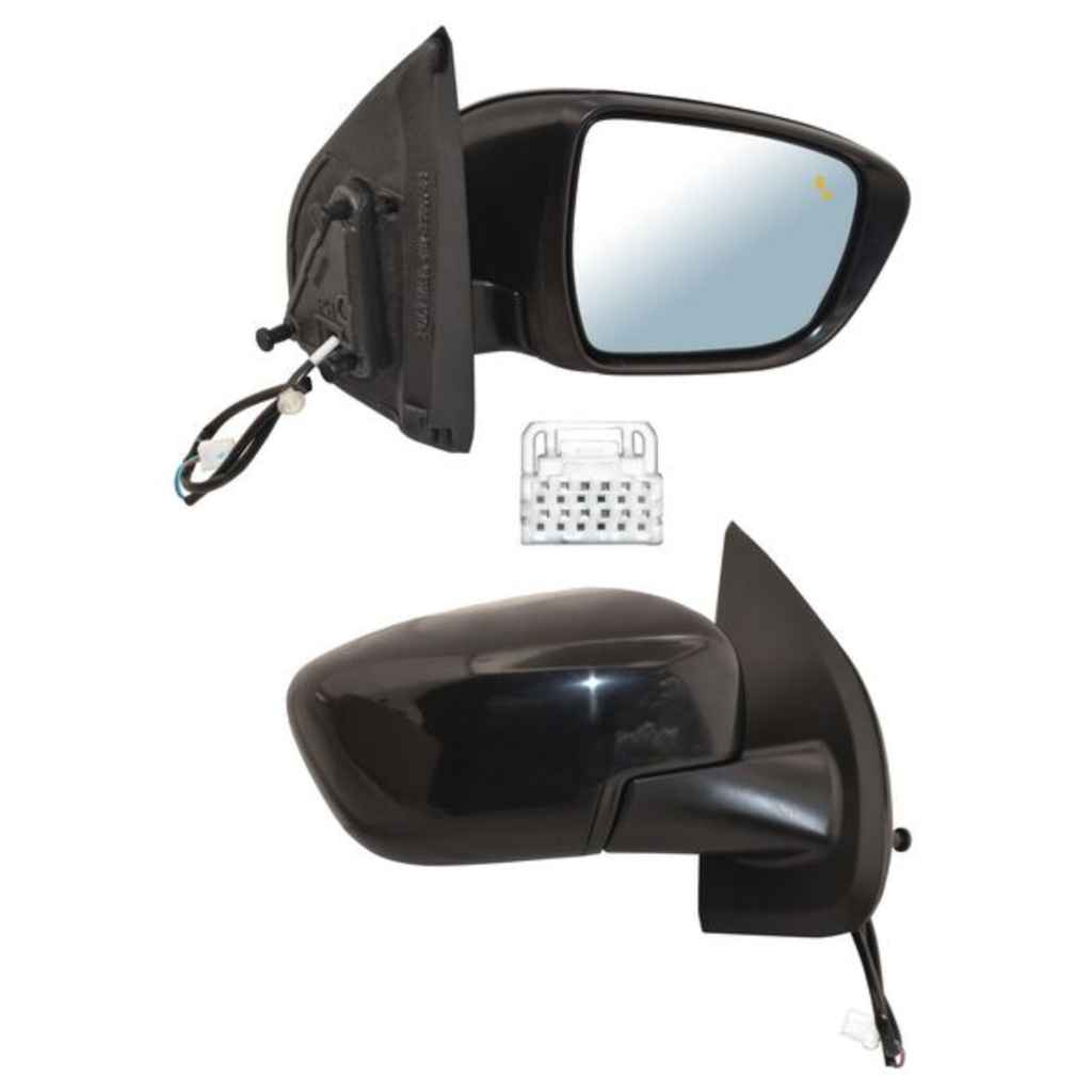 ESPEJO NISSAN FRONTIER 2021 AL 2024 ELECT P/PINT C/SENSOR PUNTO CIEGO 5 PINES DER