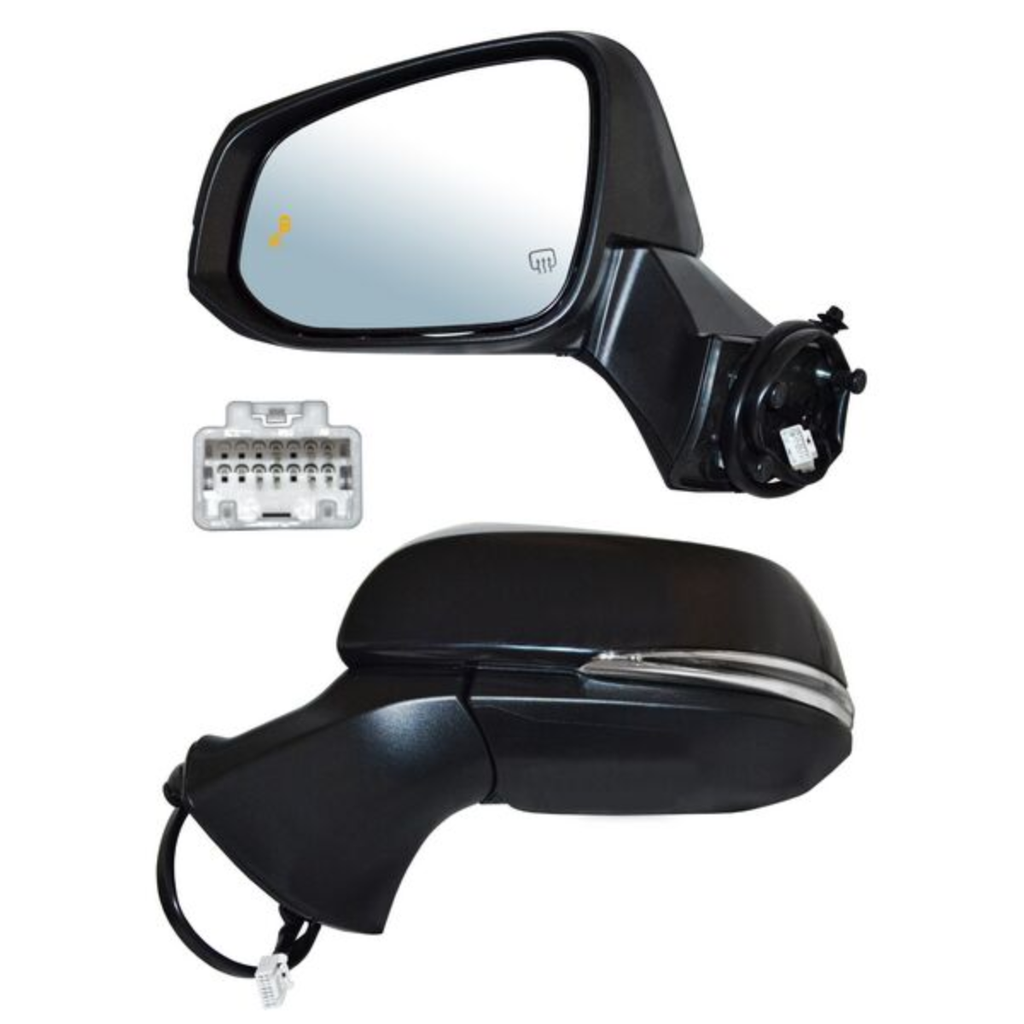 ESPEJO TOYOTA HIGHLANDER 2020 AL 2024 ELECT P/PINT C/DIRECC C/SENS PUNTO CIEGO C/DESEMP 7 PINES IZQ