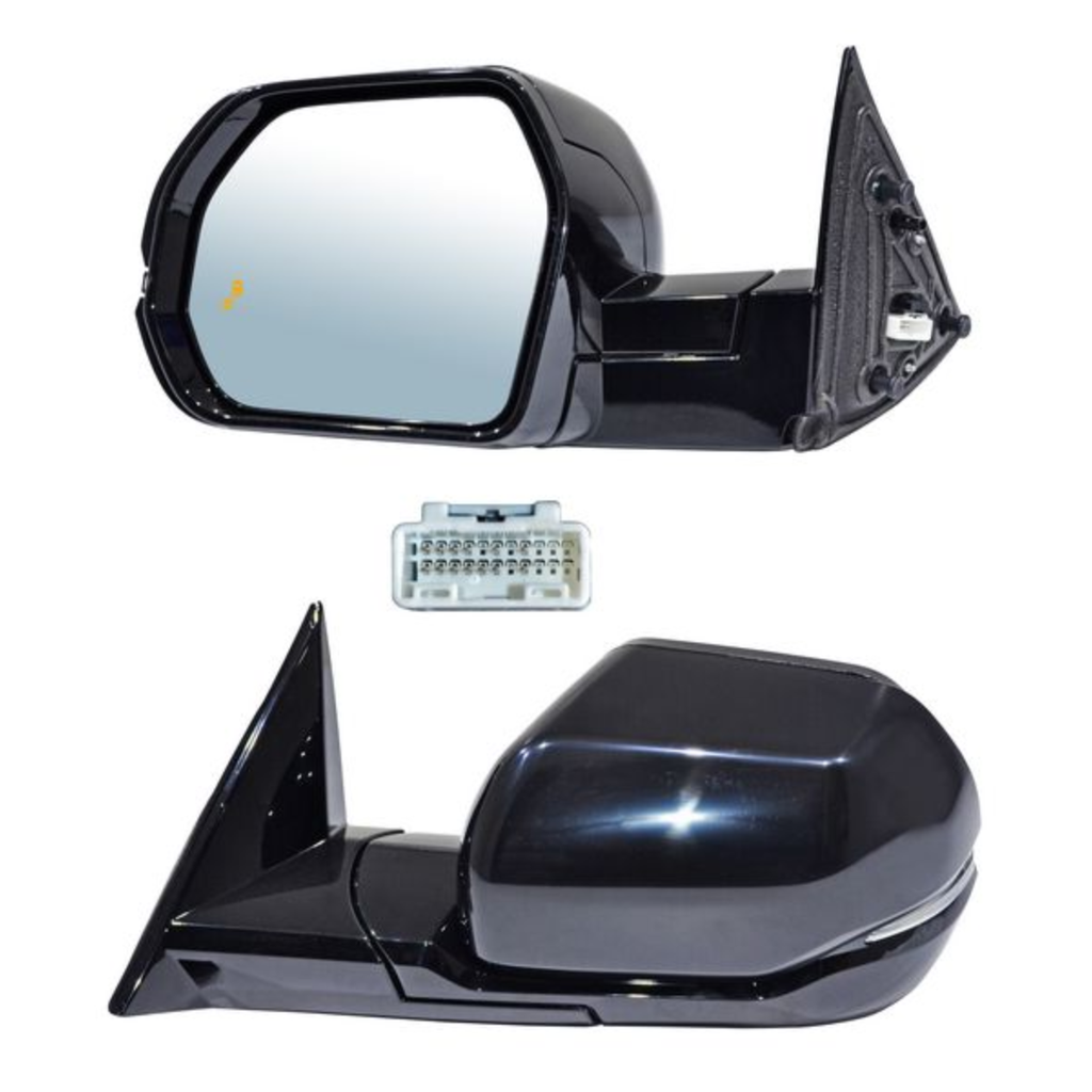 ESPEJO TOYOTA TUNDRA 2022 AL 2024 ELECT P/PINT C/DIRECC C/SENSOR PUNTO CIEGO C/DESEMP C/MEM AUTOABATIBLE 13 PINES IZQ