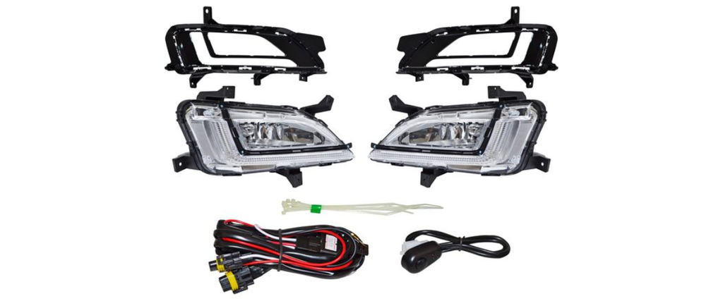 [FAHY-TU19-LJ] FARO AUX (NIEBLA) HYUNDAI TUCSON 2019 AL 2021 LEDS JGO 