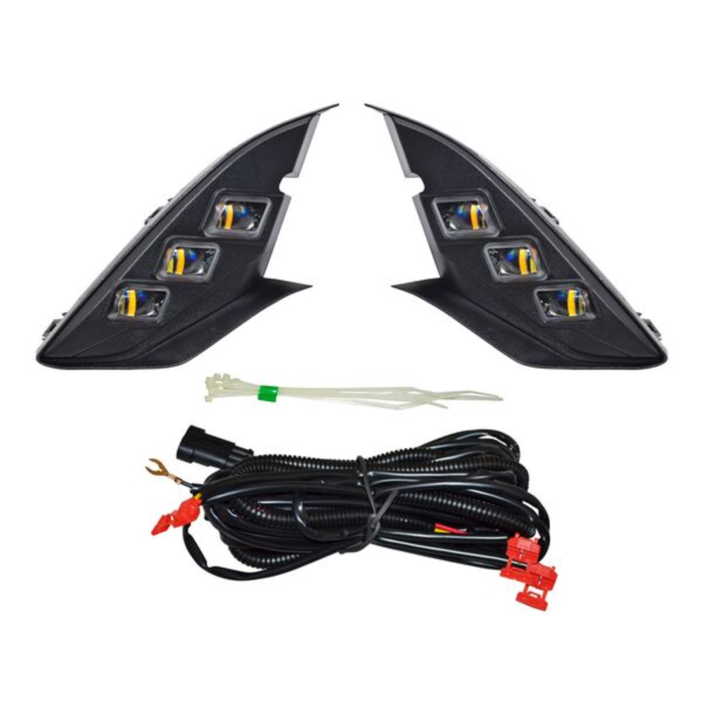 FARO AUX (NIEBLA) MAZDA 2 2024 LEDS C/PARRILLA JGO