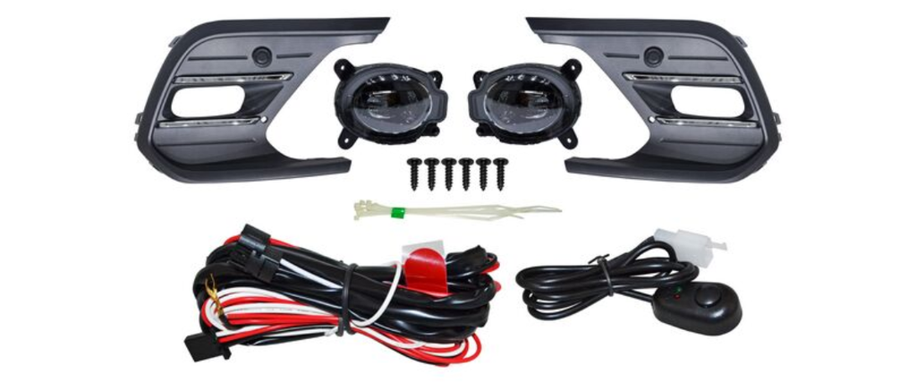 FARO AUX (NIEBLA) VOLKSWAGEN POLO 2024 AL 2025 LEDS C/PARRILLA F/CROM JGO