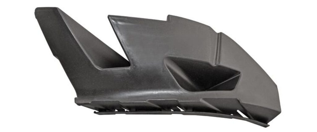 GUIA (FASCIA) DEFENSA DODGE PU 2014 AL 2023 PLASTICO SUP DEL DER