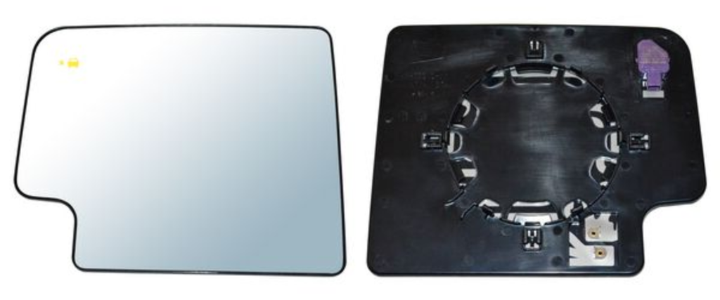 LUNA ESPEJO CHEVROLET PU/ GMC SIERRA 2019 AL 2022 SUP C/DESEMP C/SENSOR PUNTO CIEGO IZQ