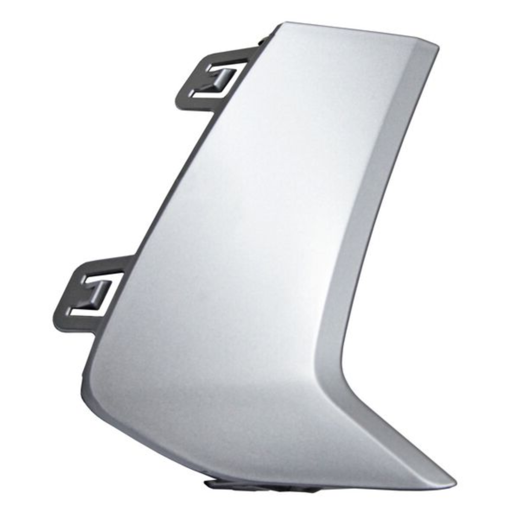 MOLDURA FASCIA (DEFENSA) AUDI A3 2022 AL 2025 LAT PLATA TRAS IZQ