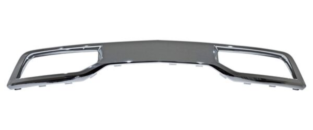 [MDCH-PU19-CR3] MOLDURA FASCIA (DEFENSA) CHEVROLET CHEV PU 2019 AL 2021 CROM DEL