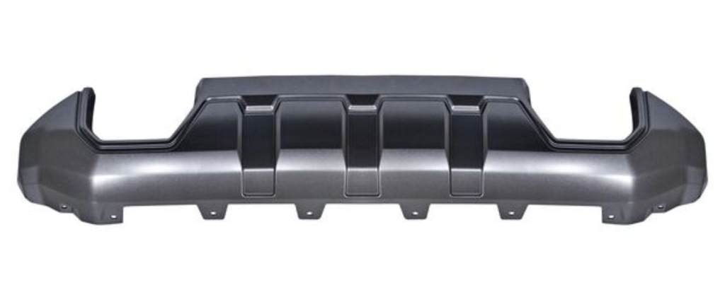 [MDCH-PU16-NE3] MOLDURA FASCIA (DEFENSA) CHEVROLET PU/ GMC SIERRA 2016 AL 2019 1500/ BASE/ SLE NEG DEL