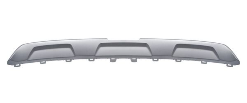 [MDMG-ZS23-PL3] MOLDURA FASCIA (DEFENSA) MG ZS 2023 AL 2024 PLATA DEL