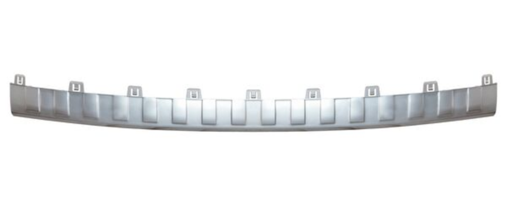 [MDMG-RX21-PL64] MOLDURA FASCIA (DEFENSA) MG RX8 2021 AL 2024 PLATA SUP TRAS