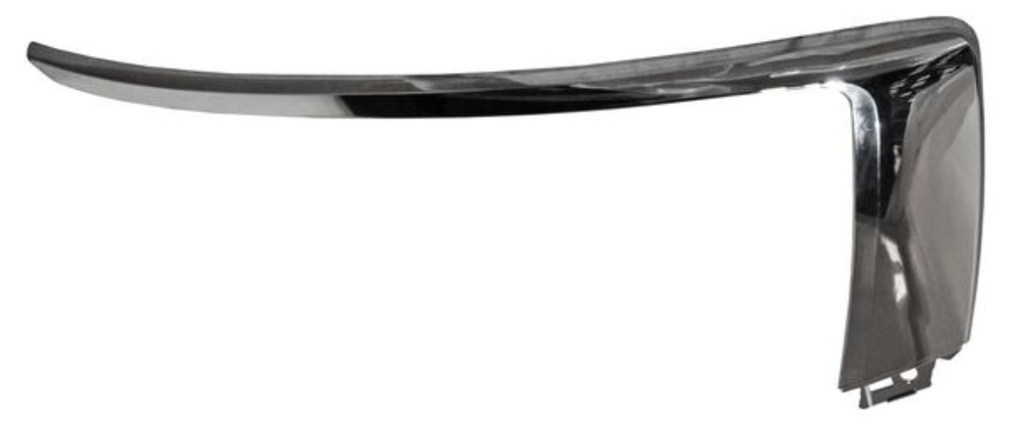 [MDMI-EC19-CR631] MOLDURA FASCIA (DEFENSA) MITSUBISHI ECLIPSE CROSS 2019 AL 2021 CROM SUP DEL DER