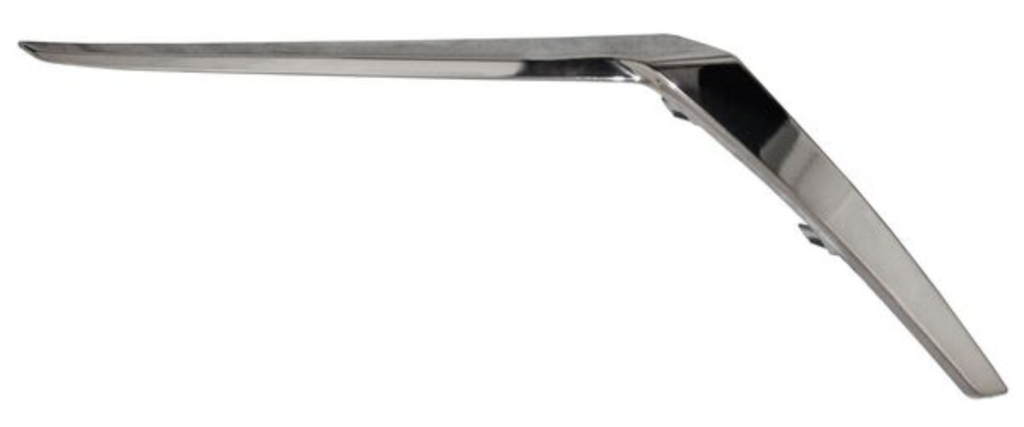 MOLDURA FASCIA (DEFENSA) NISSAN KICKS 2021 AL 2024 CROM HUMO DEL DER