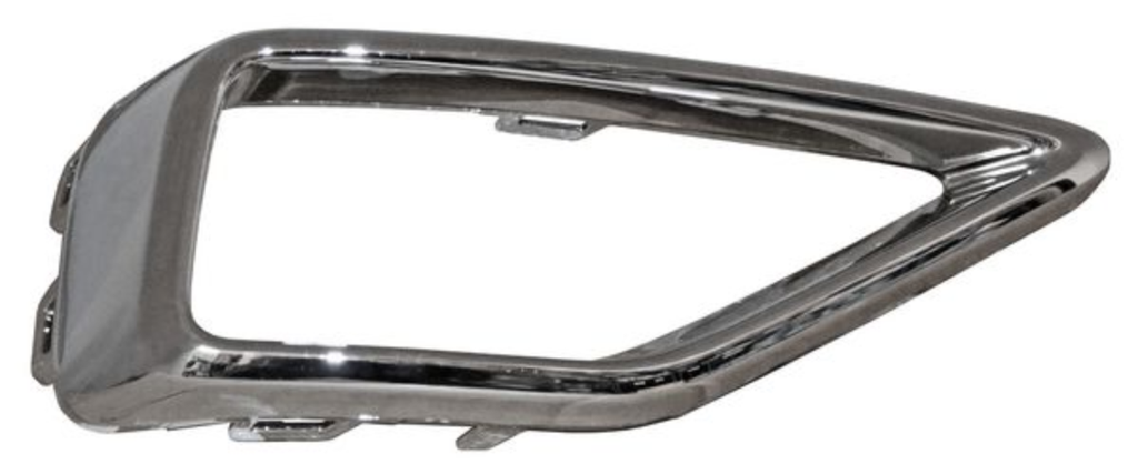 MOLDURA FASCIA (DEFENSA) VOLKSWAGEN TAOS 2021 AL 2025 CROM TRAS IZQ