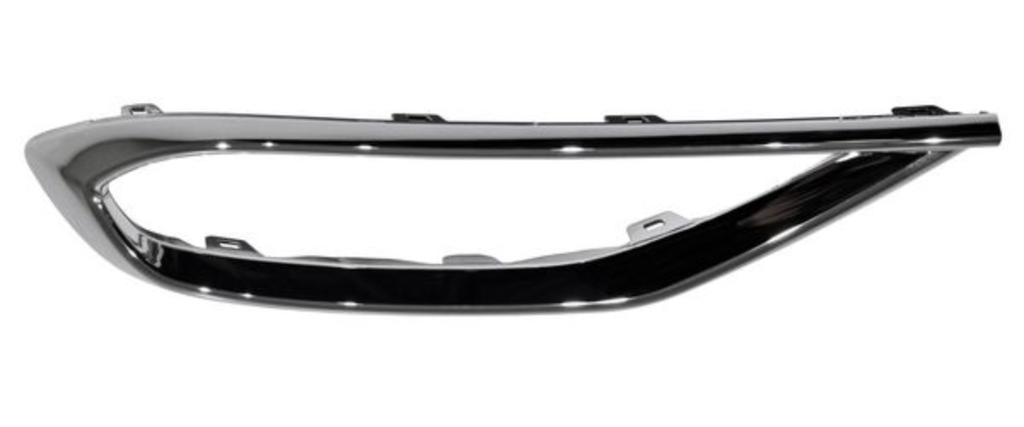 MOLDURA FASCIA (DEFENSA) VOLKSWAGEN TIGUAN 2022 AL 2024 CROM TRAS IZQ