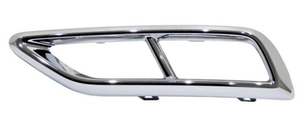 MOLDURA FASCIA (DEFENSA) VOLKSWAGEN TIGUAN 2022 AL 2024 R LINE CROM TRAS DER