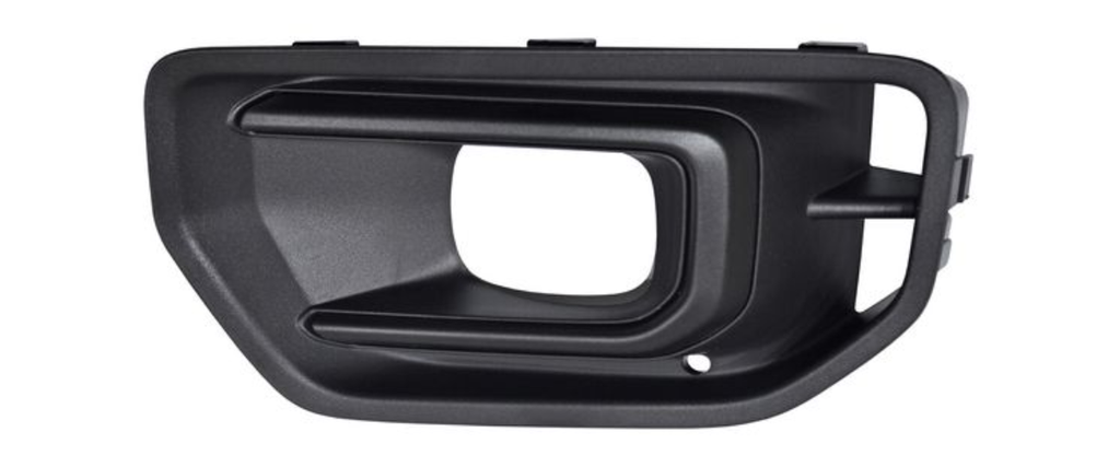 [PAFO-RA23-PX2] PARRILLA FORD RANGER XLT 2023 AL 2025 C/MOLD NEG P/FARO AUX IZQ