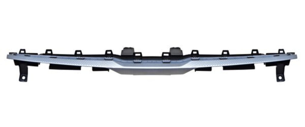 [MOKI-SE21-GS6] MOLDURA PARRILLA KIA SELTOS 2021 AL 2023 GRIS SUP