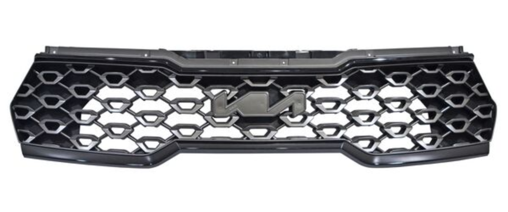 [PAKI-SO21-CMGS] PARRILLA KIA SORENTO 2021 AL 2025 C/MOLD GRIS C/HOYO P/CAMARA
