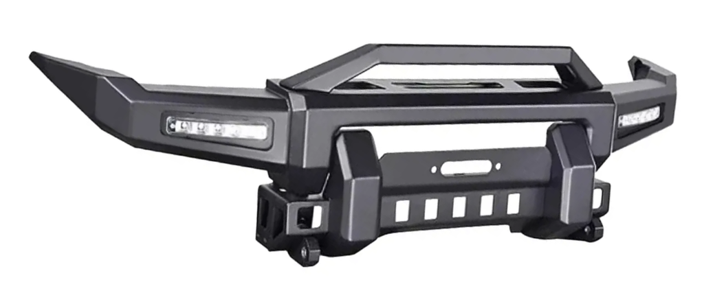 DEFENSA SUZUKI JIMNY 2019 AL 2024 P/WINCH C/CUARTOS LED