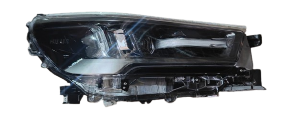 FARO TOYOTA HILUX 2021 AL 2024 LEDS F/CROM C/LUPA C/MOTOR DER MOBI