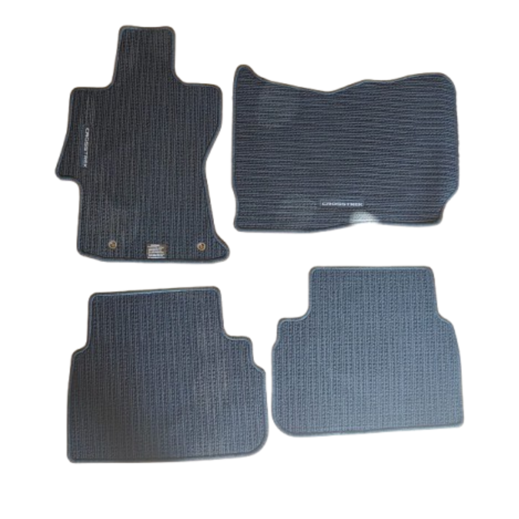 TAPETE MARCA SUBARU ORIGINAL PARA AUTOS DE TODAS LAS MARCAS EN ALFOMBRA NEGRO MODELOS 2015 AL 2025 JGO 4PZAS J501SFL020